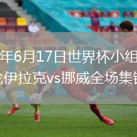 2026年6月17日世界杯小组赛I组第1轮伊拉克vs挪威全场集锦