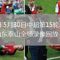 2026年5月30日中超第15轮成都蓉城vs山东泰山全场录像回放
