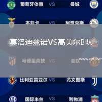 莫洛迪兹诺VS高美尔B队