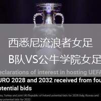 西悉尼流浪者女足B队VS公牛学院女足